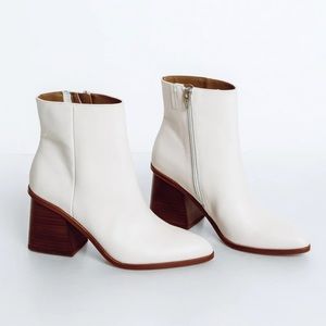 Dolce vita white terrie bootie